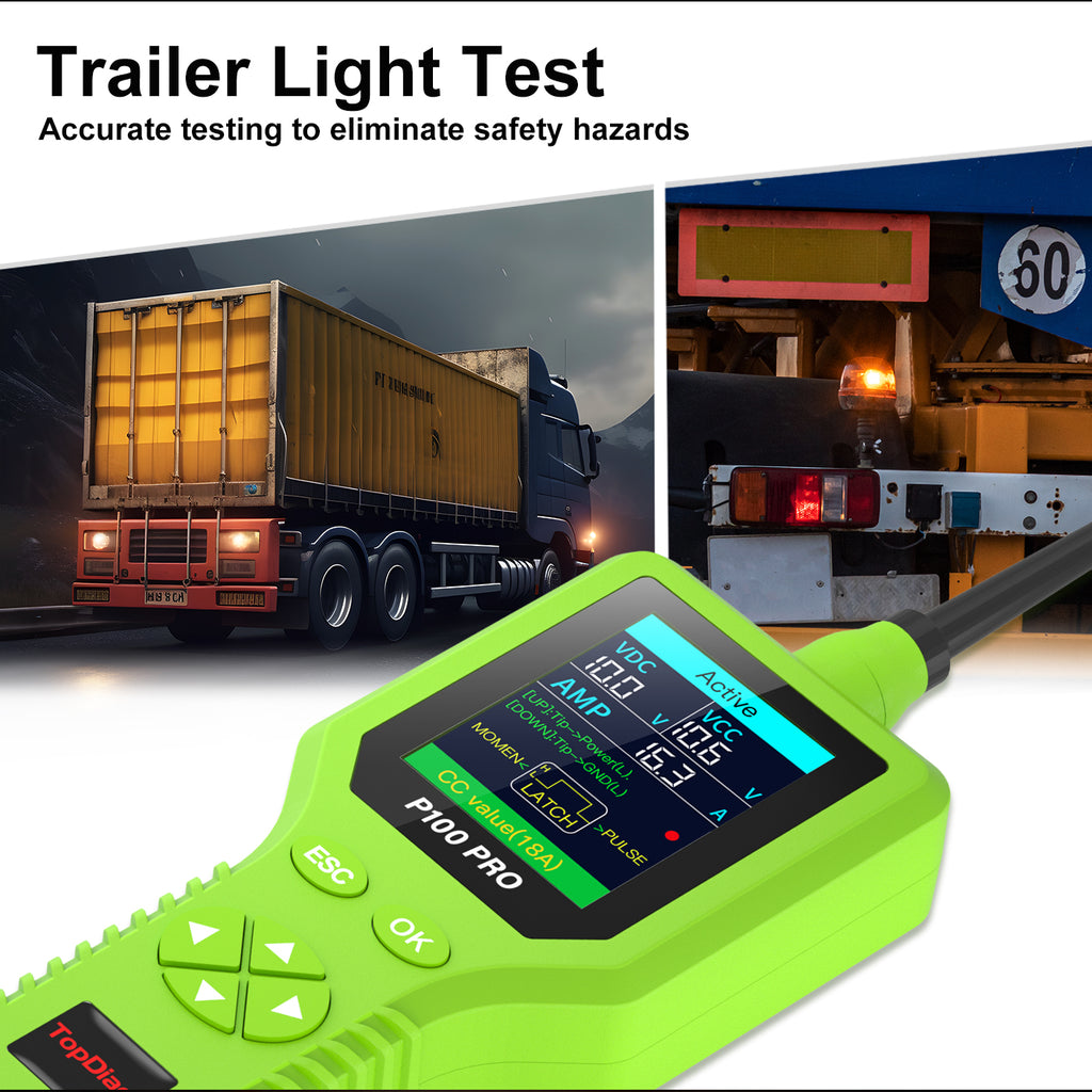 P100 Pro Power Circuit Probe Kit - Automotive Digital Multimeter Tester, Oscilloscope, and Circuit Breaker Finder
