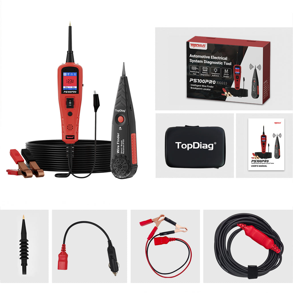 2025 PS100PRO Circuit Tester, Power Circuit Probe Scan Tool