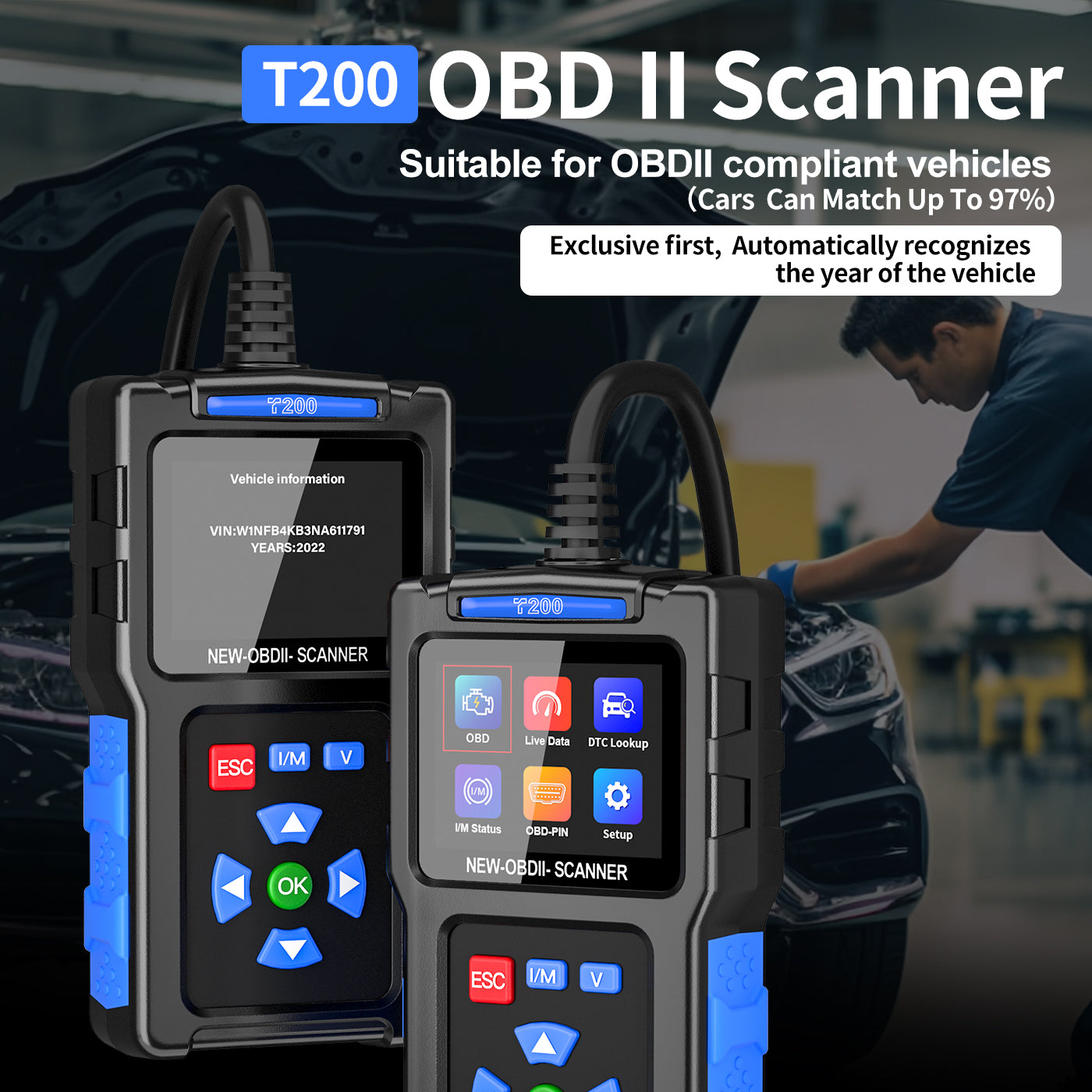 Topdiag T200 OBDll Scanner