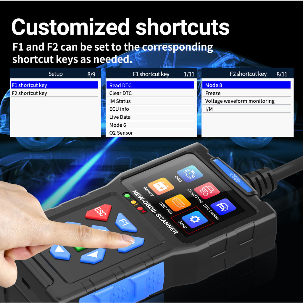 T300 Multi-function OBD ll scanner